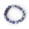 Charm Bracelet With Natural Stone Beads 6mm Purple Amethysts Yoga Beaded Bracelet For Women Man Best friend Gifts Jewelry