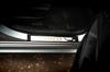 Накладки на пороги (Carmos, 4 шт, нерж) для Mitsubishi Lancer X 2008- гг
