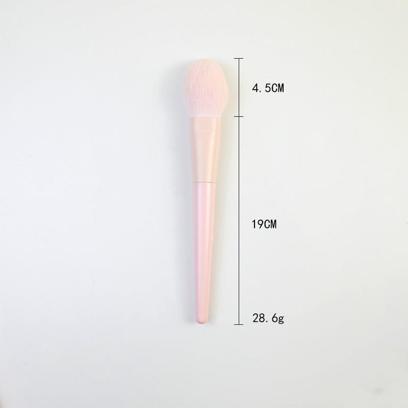 26-Piece Professional Pink Makeup Brush Set: Powder, Eyeshadow & Detail Brushes