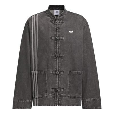 Adidas Originals Ctt Ctt 3.0 Year Of The Snake Limited Edition Новая свободная джинсовая куртка в китайском стиле, куртка унисекс, черная джинсовая куртка JY8275