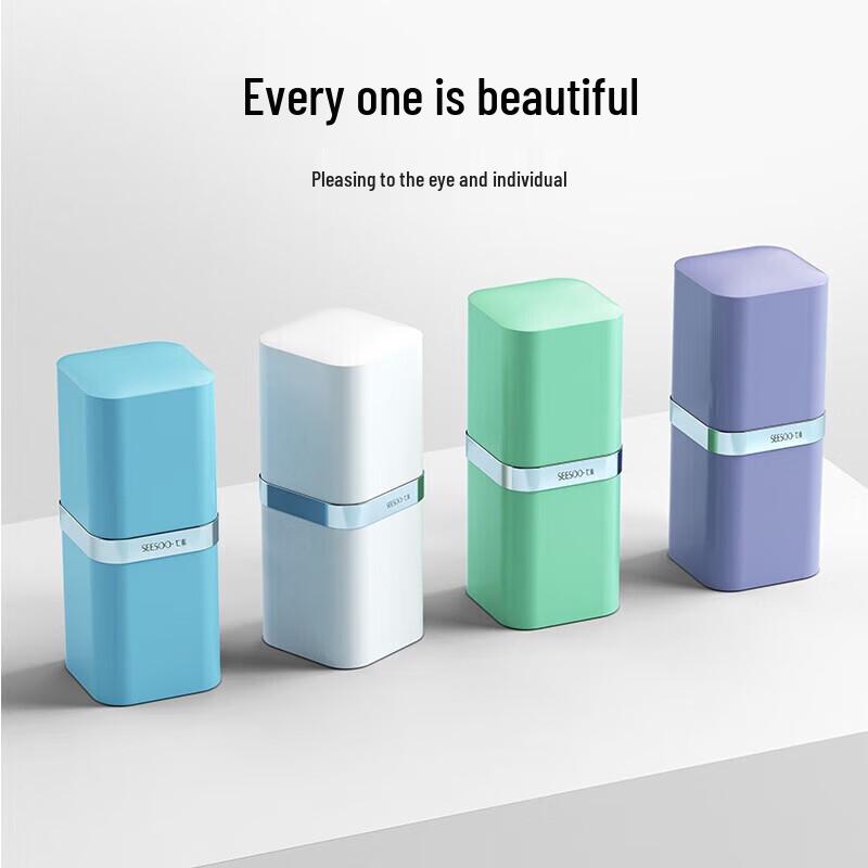 Qisu Vertical Colorful 6-Piece Nail Clipper Set