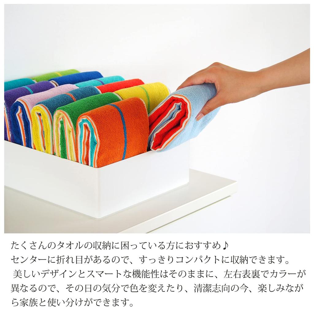 Tanaka Sangyo Имабари Полотенце Носовой платок Полотенце Отта Компактное Сделано в 25 x 50 Полотенце, Япония, Синий, Прибл.. см, CT21-01