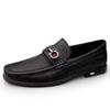 2025 Men's Versatile Cowhide Leather Slip-On Shoes: Business Casual