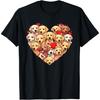 Funny Labrador Retriever Heart Valentine Labrador Retriever T-Shirt