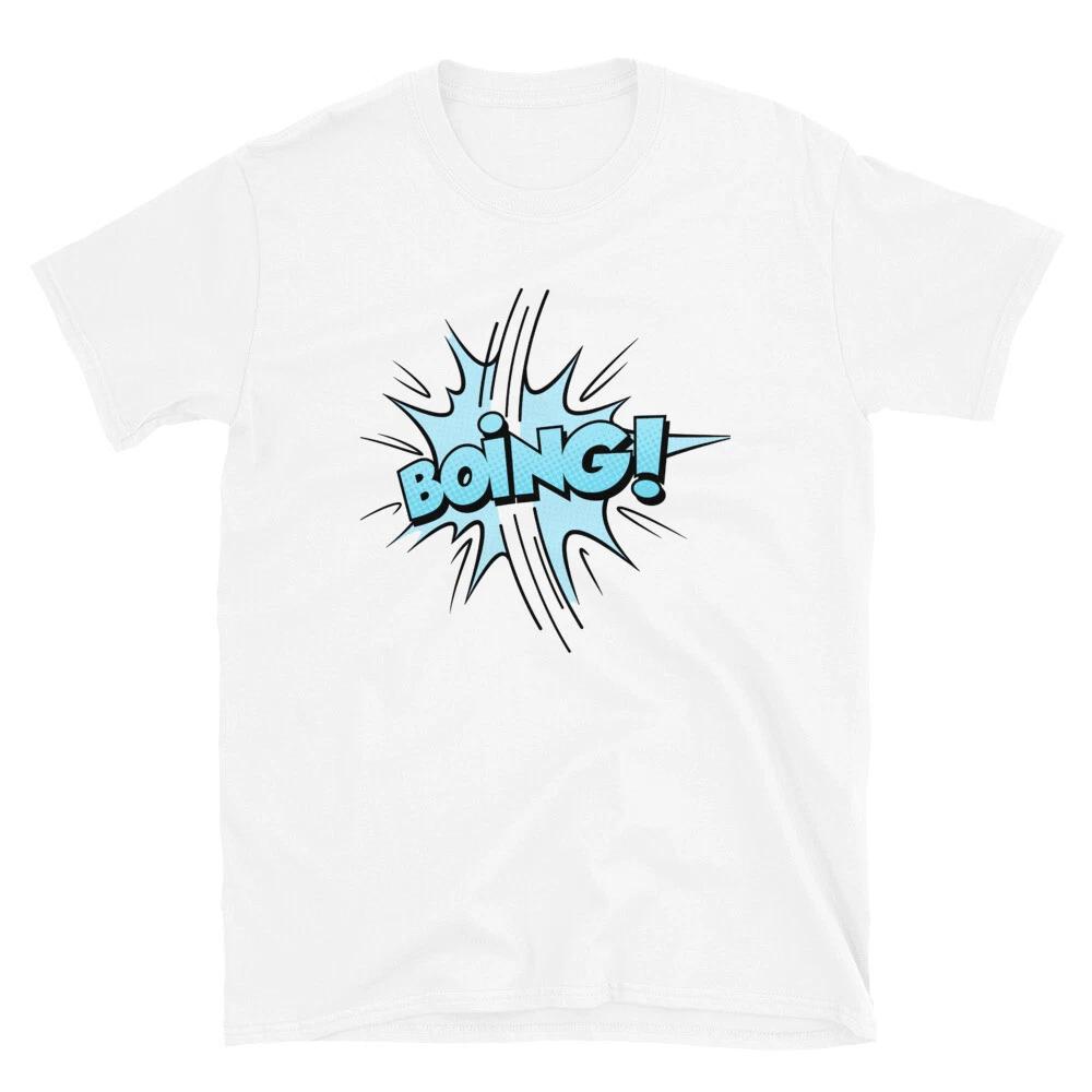 BOING Comic Superhero Cartoon T-Shirt