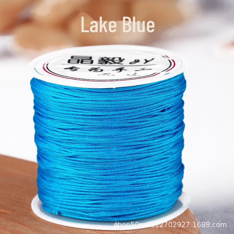Тайваньская нефритовая линия №. 72: 50 м веревка для плетения украшений и бисера своими руками