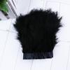 Long Fluffy Marabou Turkey Feathers Trimming 10-15CM Plumes Stitched On Ribbon Fringe For  Dress Decorative Border Trim 18color