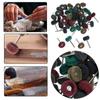 10pcs Abrasive Sanding Accessories Polishing Wheel Drill Abrasive Brush Nylon Buffing with 3mm Shank