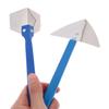 Stainless Steel Spatula Sealing Tools Corner Trowel Plastic Handle Trowel Painting Putty Internal External Corner Putty Scraper