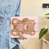 Коричневый Чехол-Планшет Маленький Мишка Для iPad Mini 6 7 Air 4 5 M3 M2 1 2 M4 11 дюймов Pro 11-го 10-го 9-го 8-го 7-го 12.9 дюймов Pro 2025 Держатель