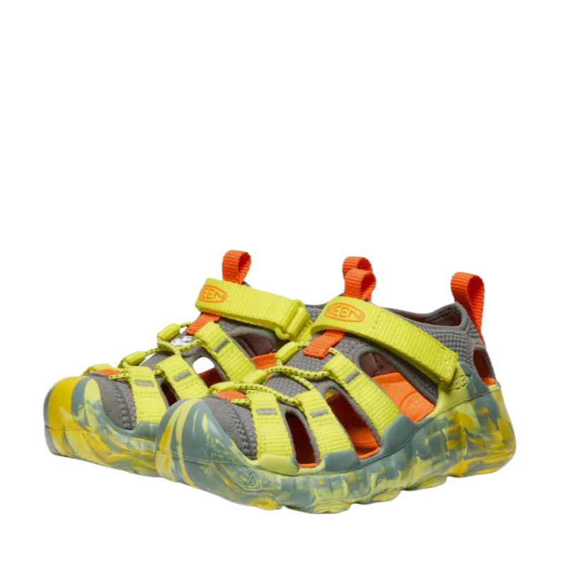 Keen HYPERPORT Children's Sandals Yellow Green/Steel Gray Teenagers 1030834