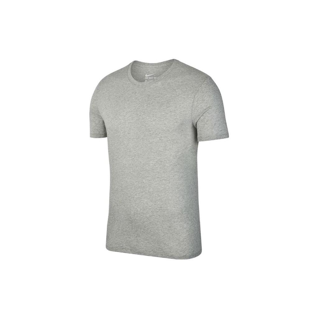 Nike T Shirts Men's Gray Crew Neck Moderate Straight Fit 743036-063