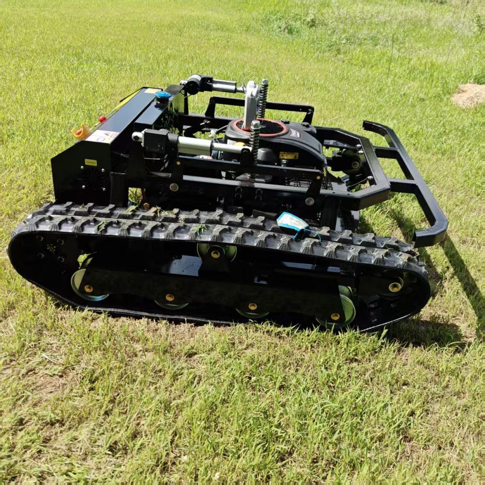 Argentina Gasoline-Powered Remote Control Tracked Lawnmower for Large Areas.