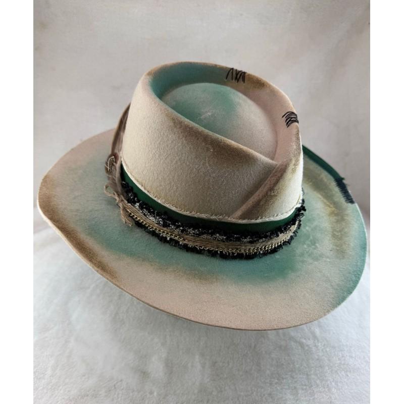 Wool Felt Wide Brim Denim Vintage Jazz Hat Women Men Winter Warm Fashionable Fedora