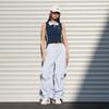 adidas Женский вязаный укороченный жилет с трилистником