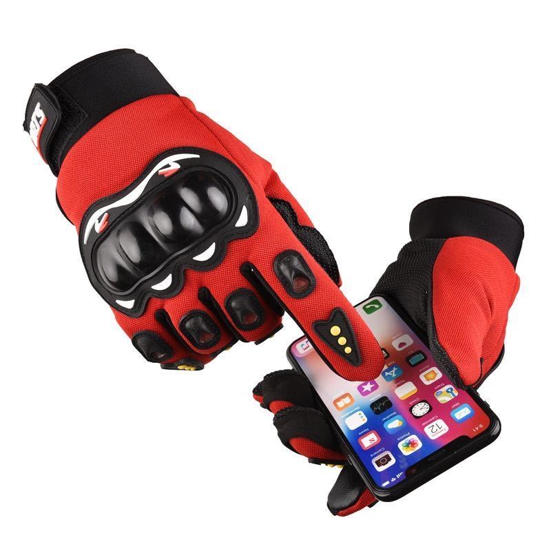 Motorcycle Gloves Breathable Closed Finger Racing Gloves for Outdoor Activity Athletic Crossbike Riding Mens Motorcycle Gloves