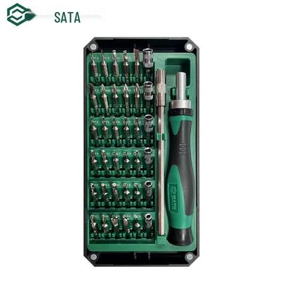 Набор прецизионных отверток с микро-трещоткой SATA, 38 предметов