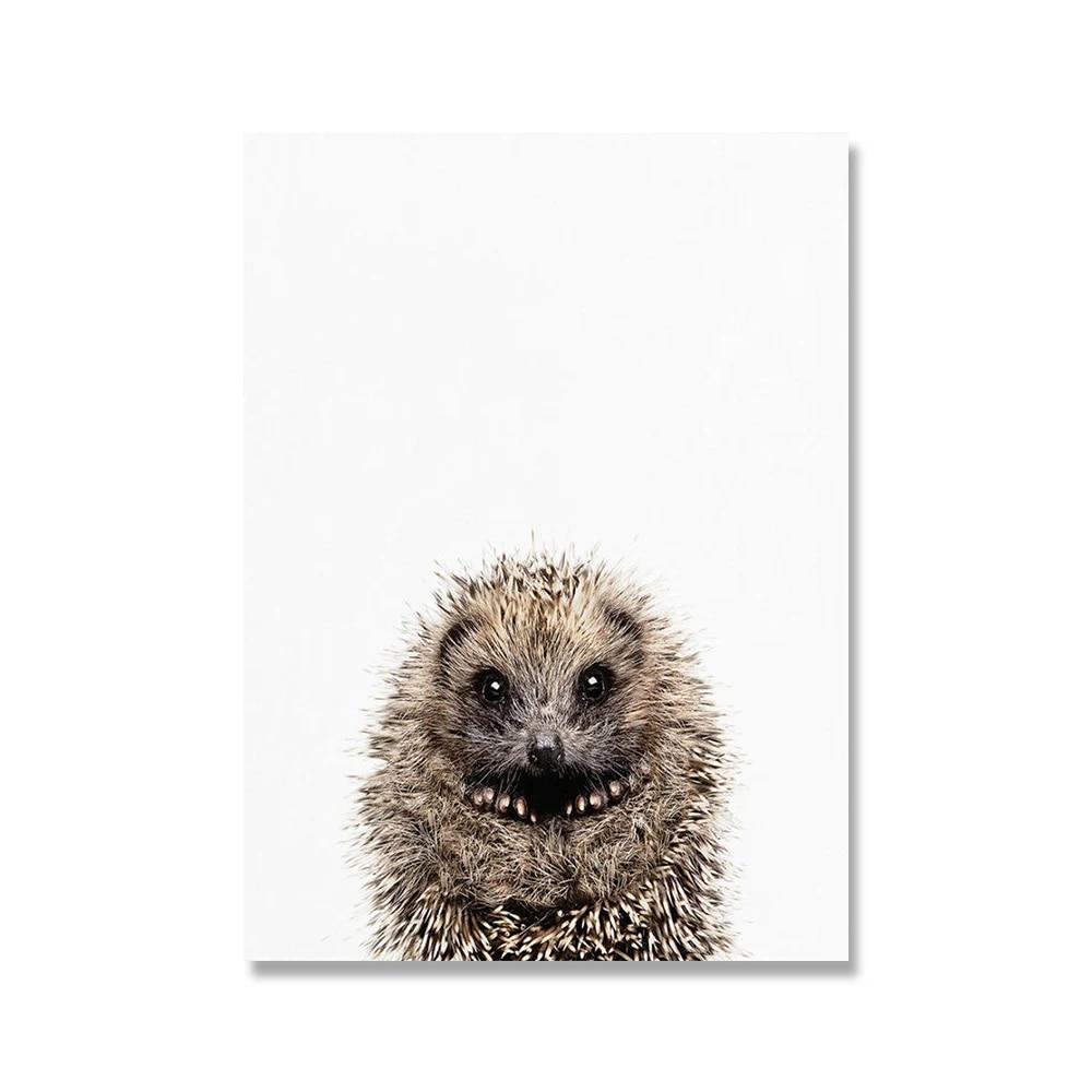 Towoto детский принт с животными, скандинавский постер, минималистичный холст, картина, сафари, детская настенная живопись, детские украшения для детской комнаты, фотографии без рамки