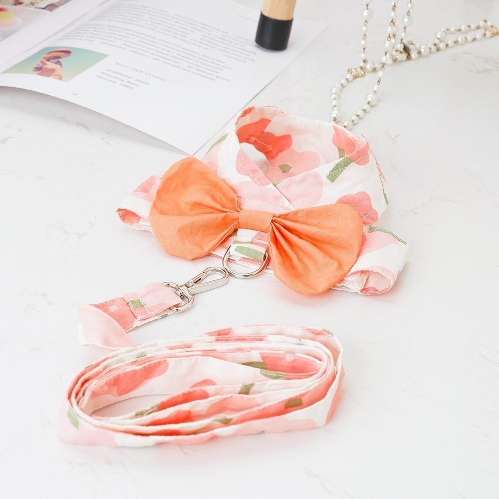 Breathable Puppy Chest Strap Adjustable Dog Harness Vest Dog Accessories Dog Leash Vest Chihuahua