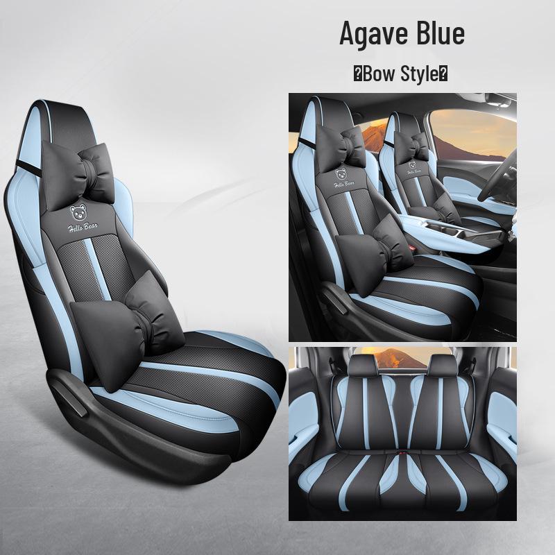 BYD Seagull Car Seat Cushion: New Full Leather, Four-Season, Five-Seat Fit