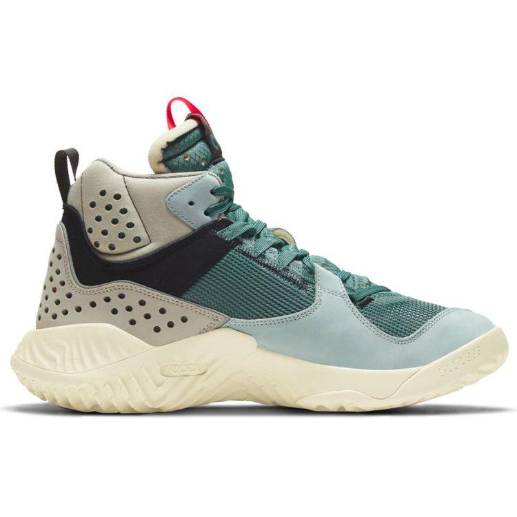 Кроссовки унисекс Air Jordan Delta Mid Hasta Зеленый Ярко-малиновый Светло-пемзовый DC2130-300