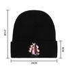 Вязаная шапка в стиле аниме для женщин, унисекс, шапки Skullies, зимняя шапка из полиэстера, камадо, незуко, Devil's Blade, повседневные шапки