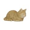 Ubia Sleeping Brown Tabby Cat X X 5cm Doll Figurine Ornament Animal Garden Decoration Cat 10.5 5.6 H13333-1B