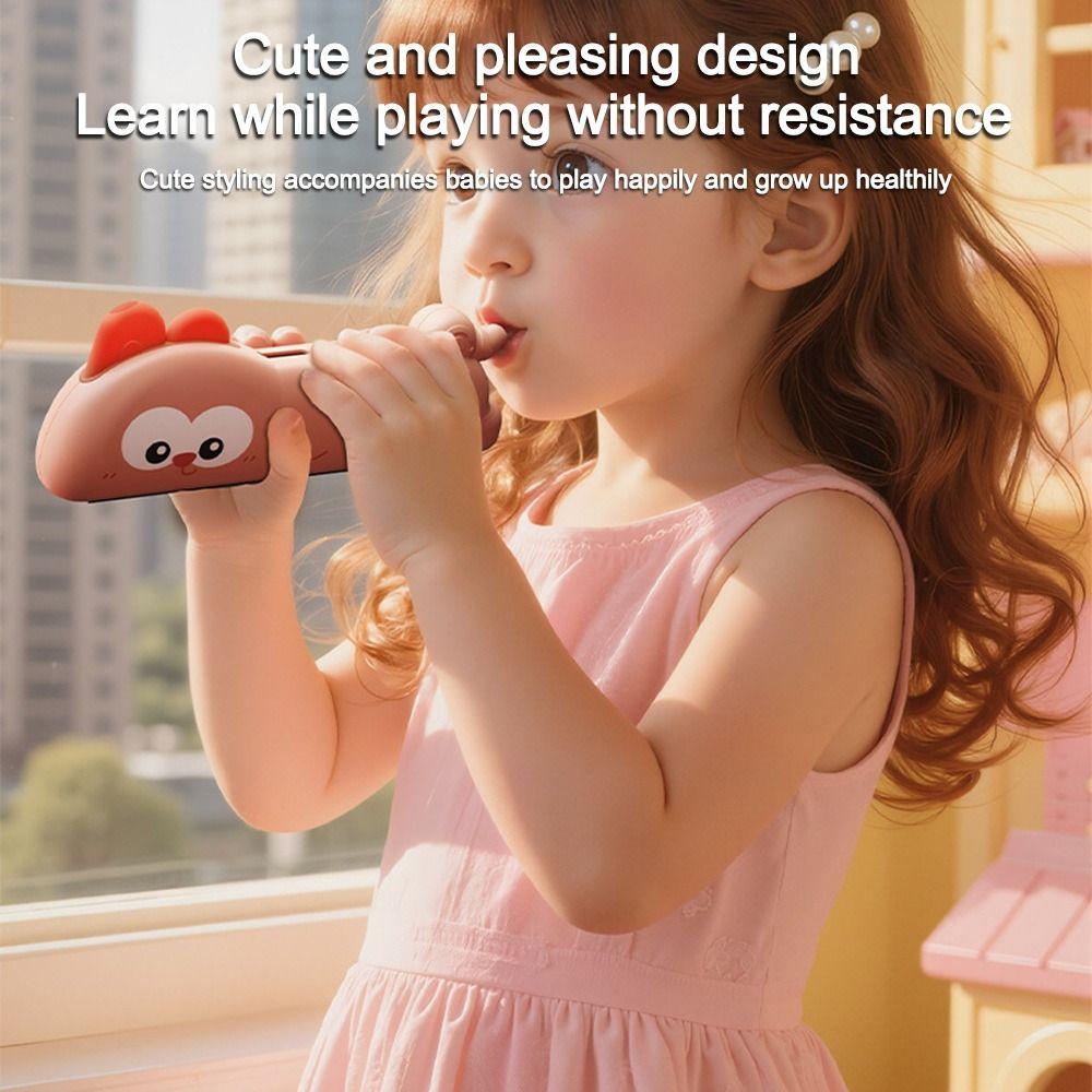 Ранняя развивающая игрушка Свисток Орган Мультяшный губной орган для начинающих