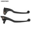 Skull Clutch Brake Levers For YAMAHA XVS400 XVS650 Dragstar XVS 400 1996-2002 V-Star XVS 650 1997-2002 Black Chrome