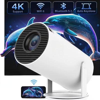 4K Android 11 двойной портативный Wi-Fi проектор 1080P 1280*720P проектор для домашнего кинотеатра на открытом воздухе
