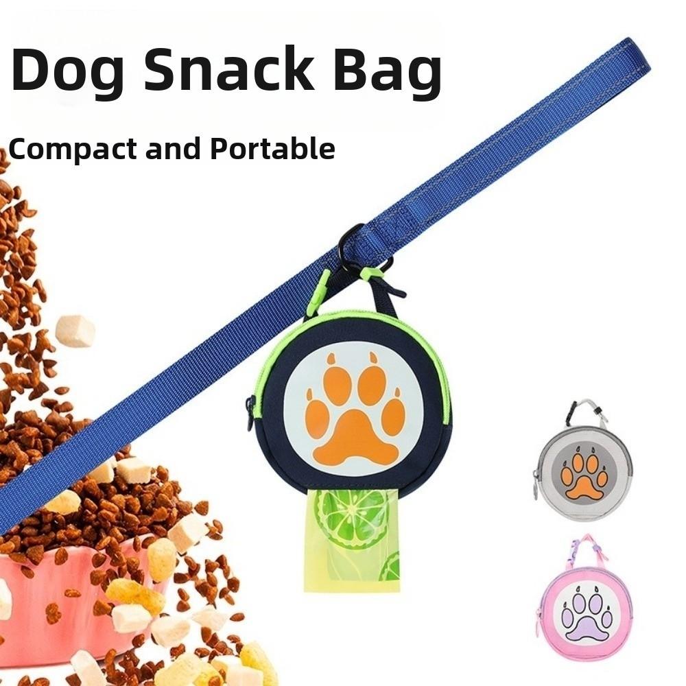 Large Capacity Dog Treat Bag Waterproof Dog Walking Bag Pet Training Bag Outdoor Walks