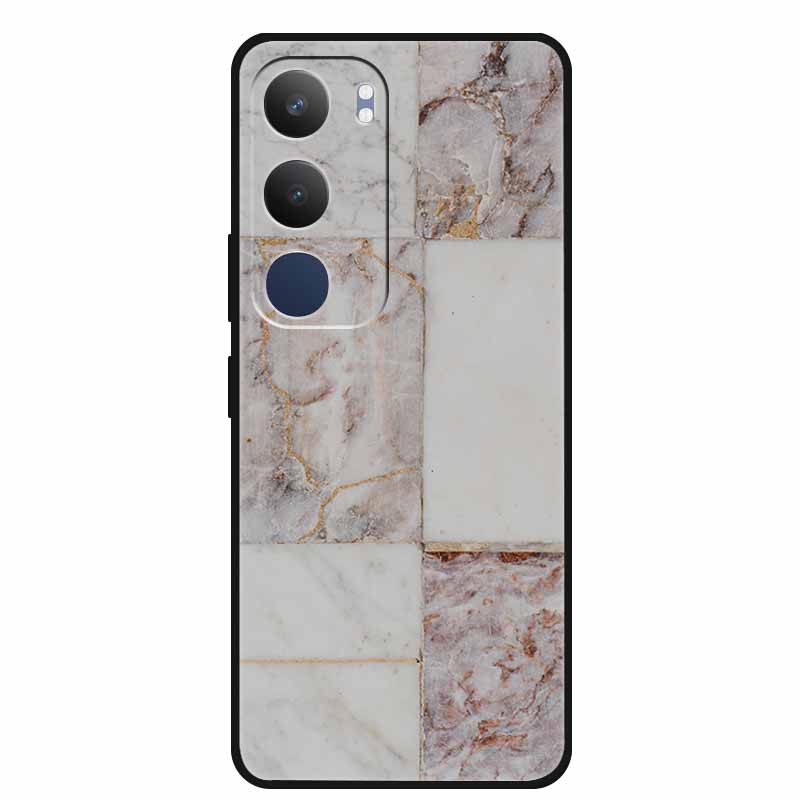 Для Vivo Y19s Pro 4G Чехол Роскошный Градиентный Цвет Мраморный Рисунок Мягкий Силиконовый Чехол для Телефона для Vivo Y19s Y 19s Pro 4G 6.68" Fundas