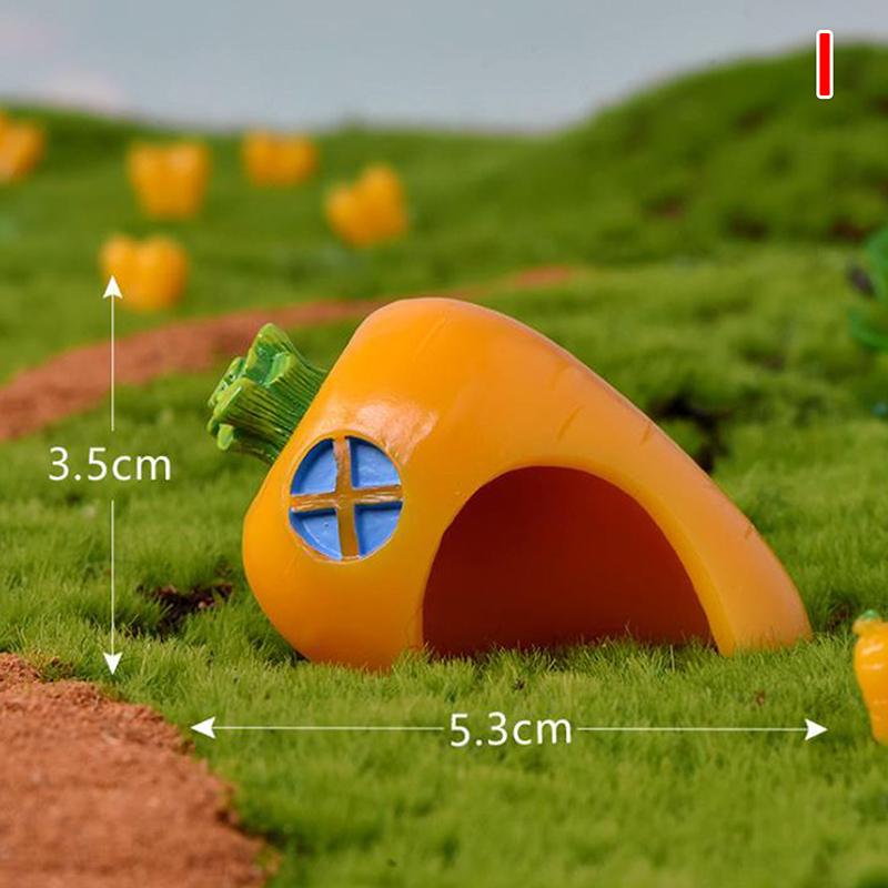 Фигурка Кролика Микро Пейзаж Diy Домашний Декор Миниатюрный Фея Декор Сада