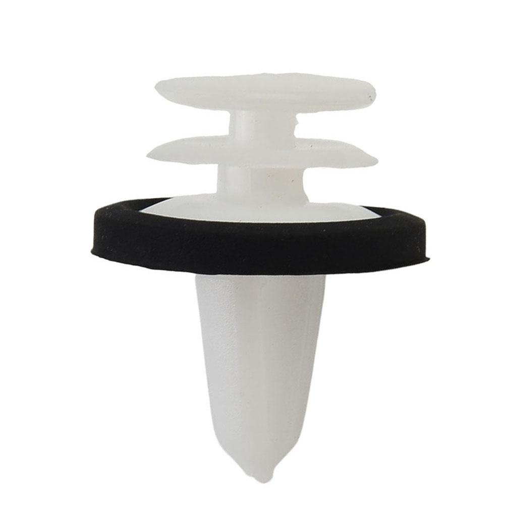 Белые клипсы дверных панелей с уплотнителем Идеально подходят для Ford W713297 S300 Набор из 20 штук