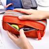 Multi-layer Large Capacity Student Zipper Pencil Storage Case Pen Bag Organizer