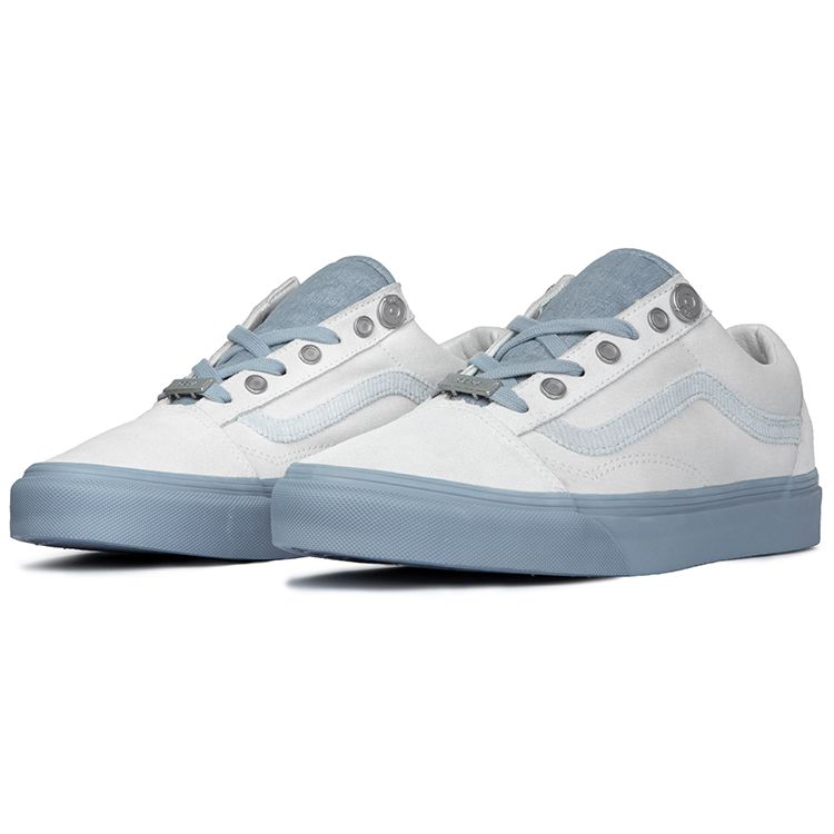 Vans C2H4 X  Повседневные кроссовки Old Skool Специальная обувная коробка Низкий верх Унисекс кроссовки Серый Белый VN0A7Q2J628(S-BOX)