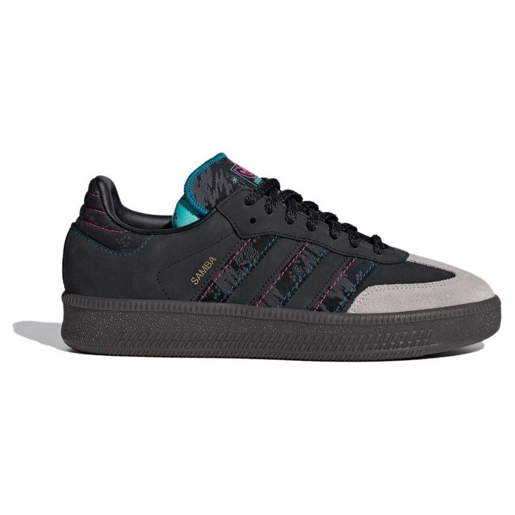 Fefei Ruan x adidas Samba XLG Пакет к Китайскому Новому году Унисекс Кроссовки Черный Основной черный Серый ID1138
