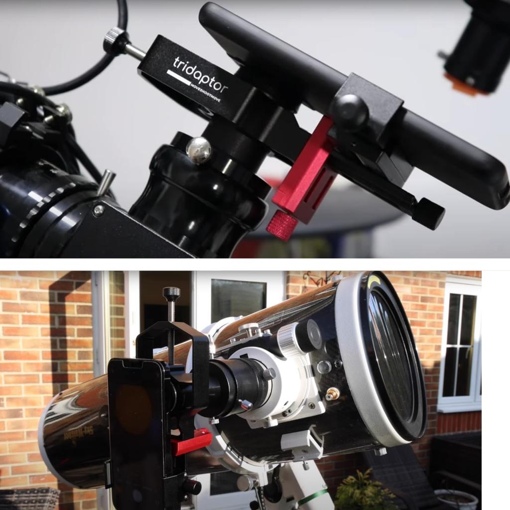 Универсальный адаптер для дигископирования tridaptor XYZ-001, 3-осевой металлический держатель для телефона, крепление для