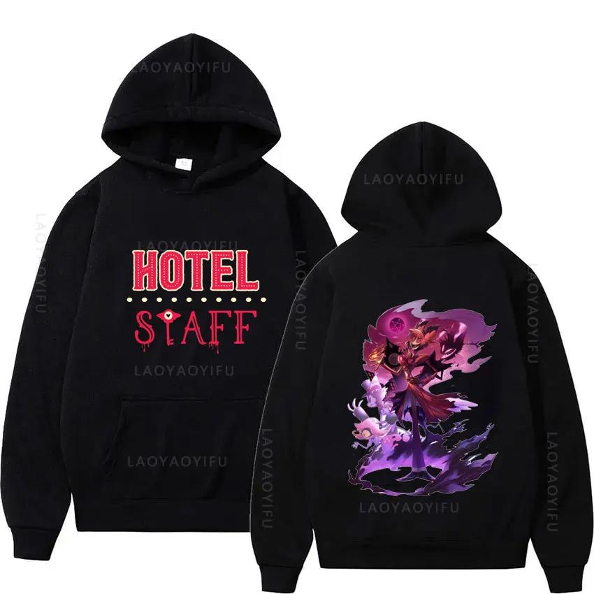 Hazbin Hotels Alastor Theme Hoody Hooded Shirt Sweatshirts for Men Men's Hoodies New & Graphic Essentials Hoodie Sweatshirt