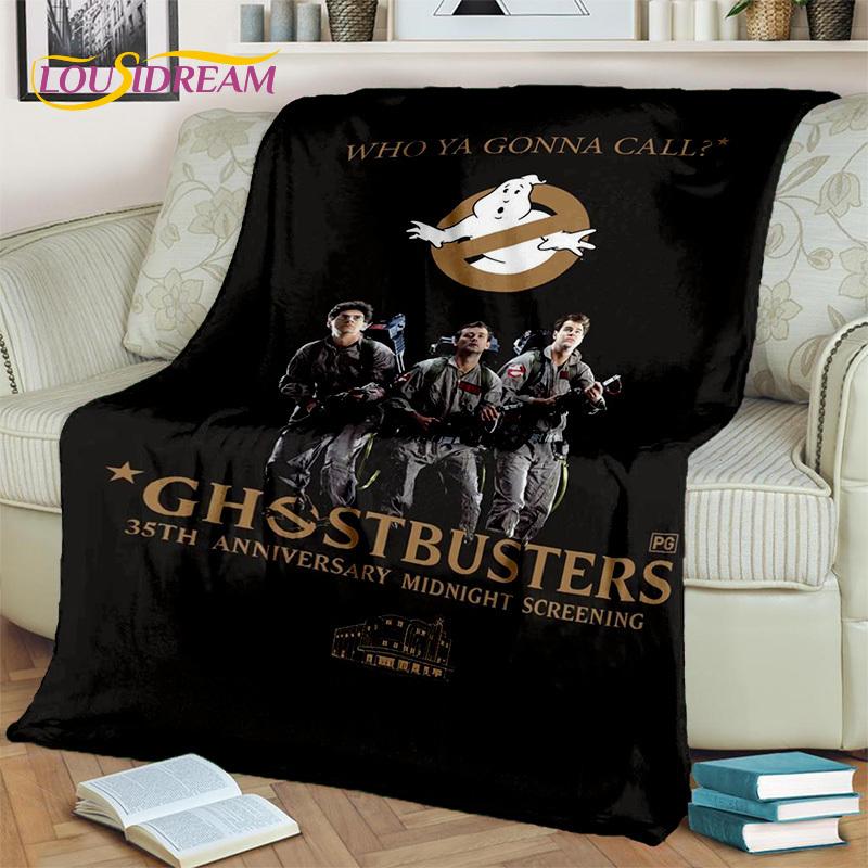 Одеяло G-Ghostbusters с героями мультфильмов, мягкое фланелевое одеяло для дома, спальни, кровати, дивана, пикника, офиса, пешего туризма, отдыха, сна, подарок