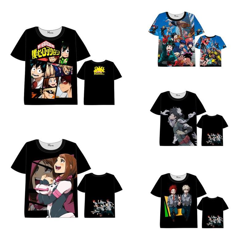 Stylish My Boku No Hero Academia T-shirt Man Women 3d Print With Summer Comfort