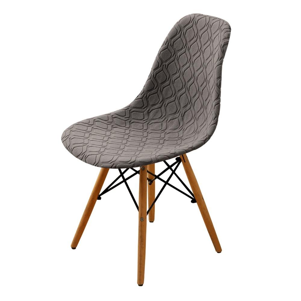 Jacquard Eames Shell Chair Cover Universal Fit for Dining Table Chairs All Seasons Home Use