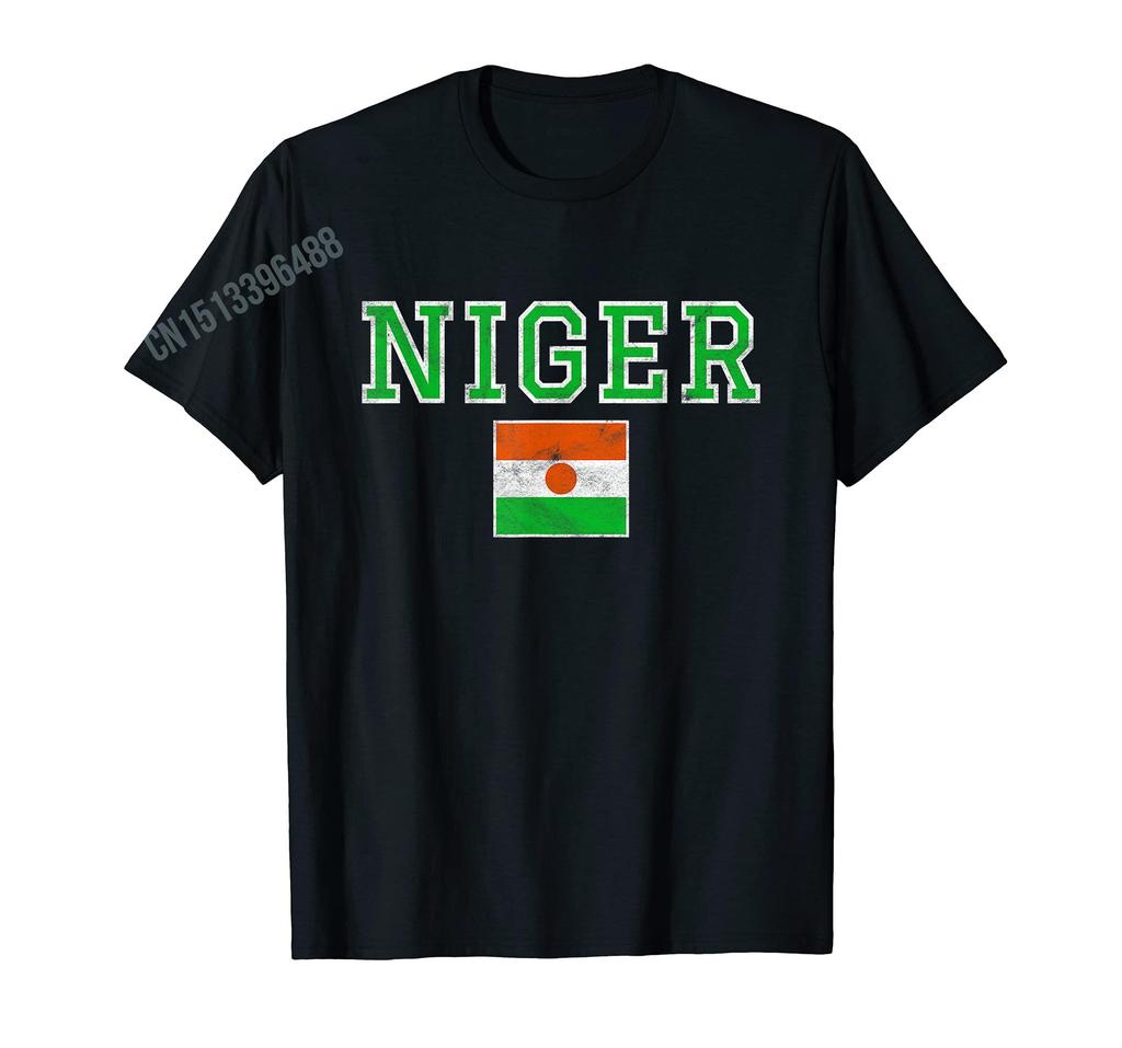 ZX More Design Nigerien Flag Niger Pride TShirt For Men Women T Shirt Hip Hop Tops 100 Cotton Tees