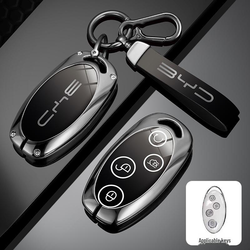 BYD Dolphin 22-24 Key Case: Compatible with Han, Song Plus, Tang DMI, Qin Pro, Yuan E2