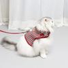 Cat Harness, Cat Chest Leash, Walking Leash, Vest Type, Red