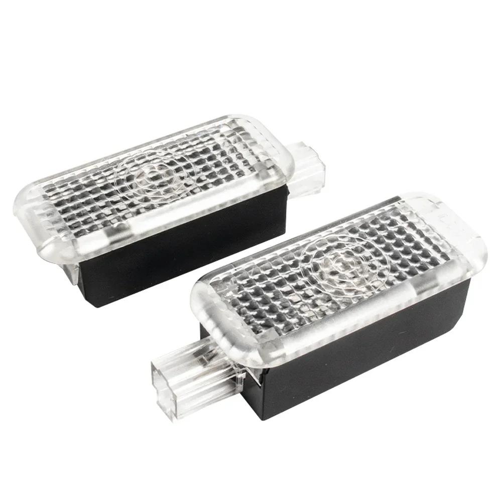 2X For VW Tiguan MK1 MK2 Touareg 7L 7P CR Sharan 7M 7N UP LED Car Footwell Light Decoration Atmosphere Lamp Interior Accessories