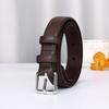 Японский и корейский милый женский кожаный ремень в стиле первой линии из коровьей кожи с декоративной пряжкой, универсальный ремень