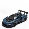 Масштаб 1/32 McLaren Senna Alloy Car Model Diecasts Metal Toy Vehicles Model Simulation Sound and Light Collection Kids Birthday Gifts