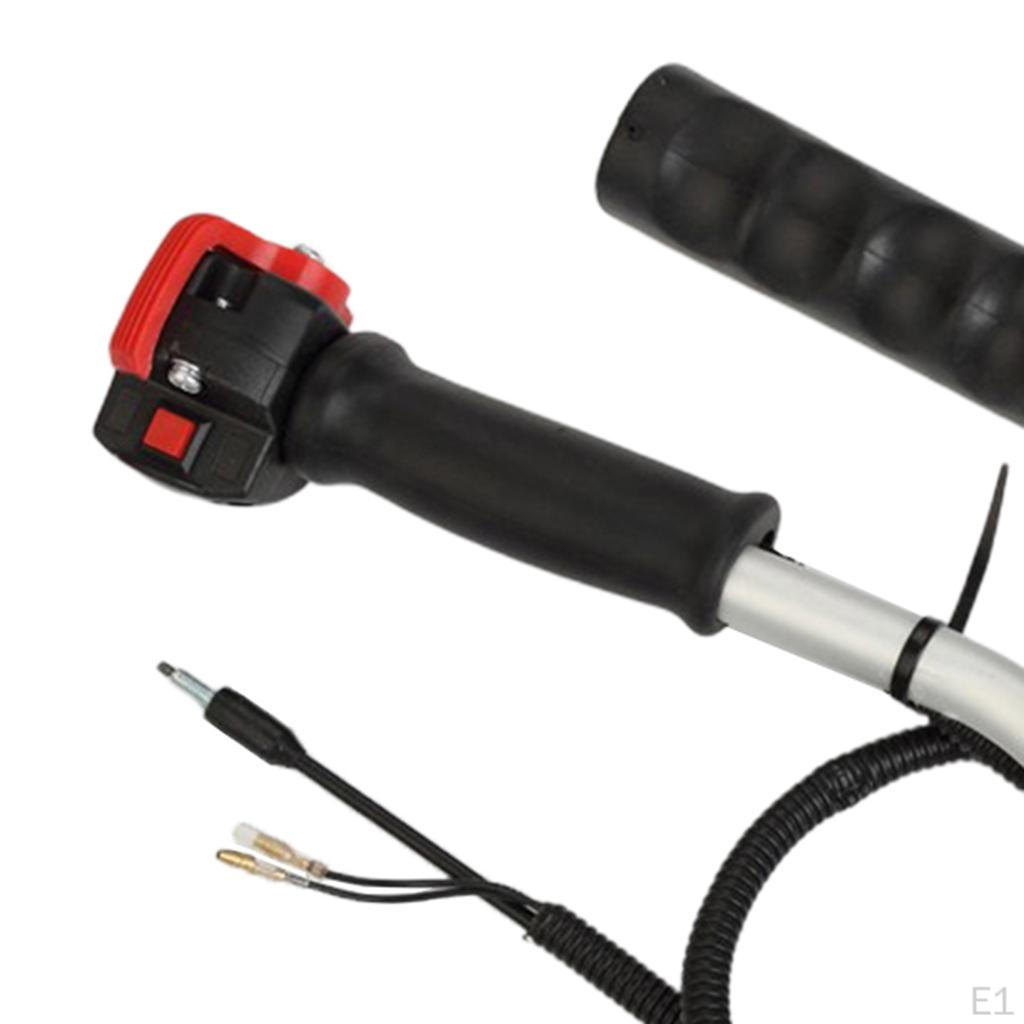 Переключатель ручки триммера с тросом дроссельной заслонки, 1 шт.