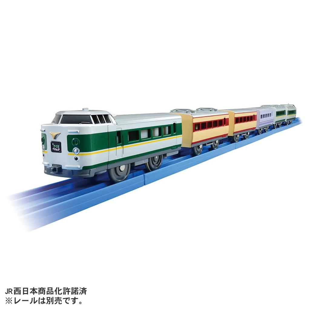 TAKARA TOMY Plarail Goodbye 381 Series Limited Express Yakumo Color Formation Train Train Toy Ages (Mixed Specification) 3+